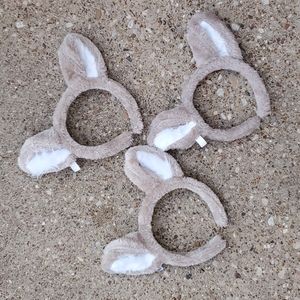 Great Wolf Lodge Grey Ear Headbands Costume Dress Up